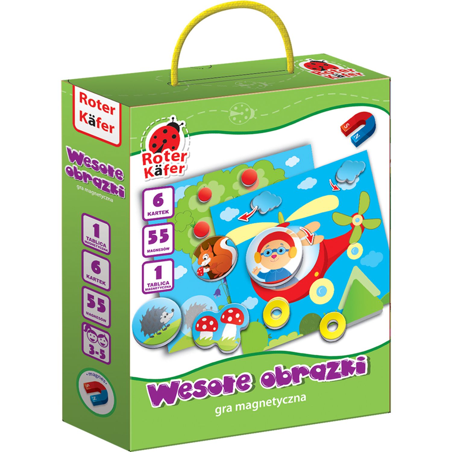 Joc educativ mozaic magnetic Roter Kafer RK2010-04 fotografia produsului View 4 L