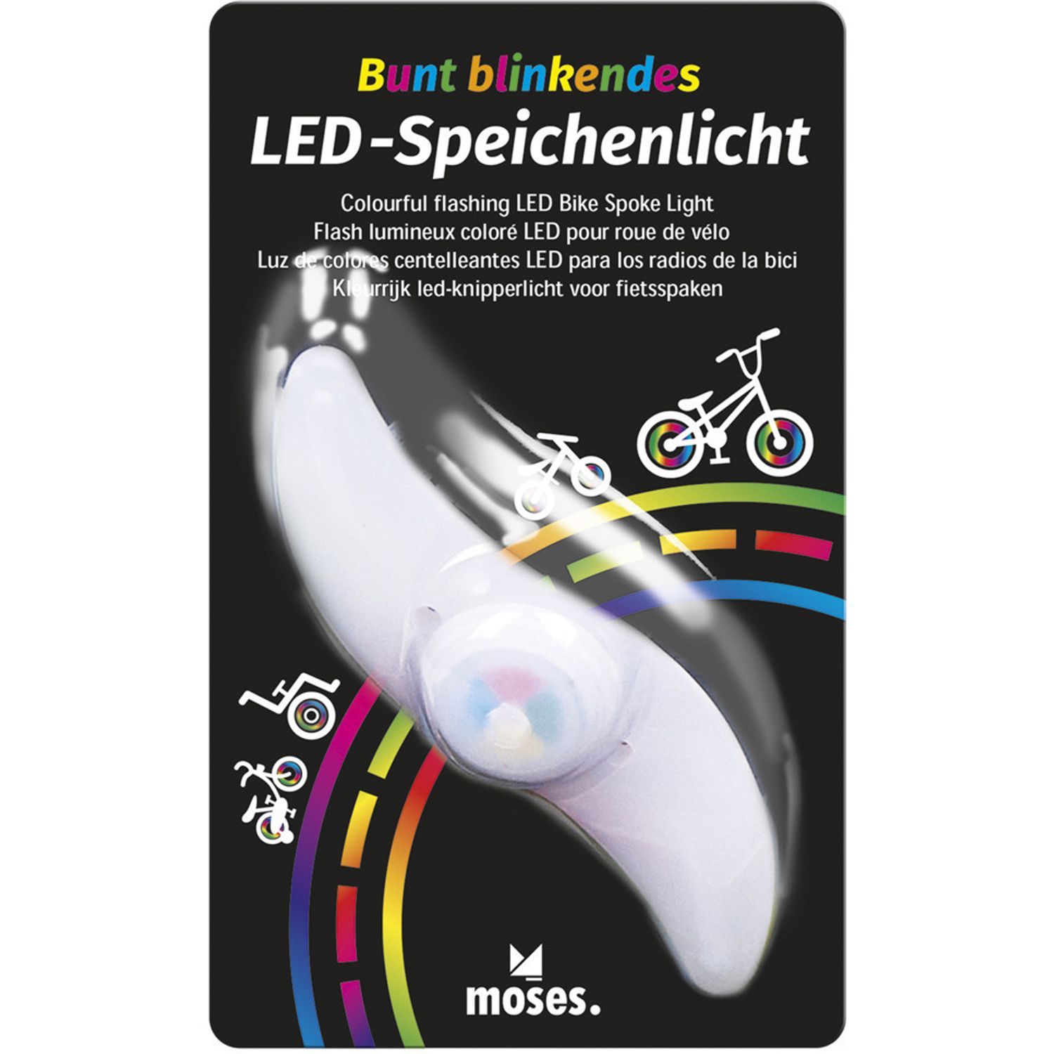 Lumina LED pentru biciclete Moses MS30557 fotografia produsului View 2 L
