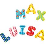 Set 40 litere lemn magnetice Moses MS37522 fotografia produsului View 2 S