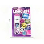 Lanterna proiector cu 3 diapozitive Unicorni Bambinice BN020 fotografia produsului View 3 S