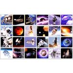 Lanterna proiector cu 3 diapozitive Imagini din Spatiu Bambinice BN013 fotografia produsului View 8 S