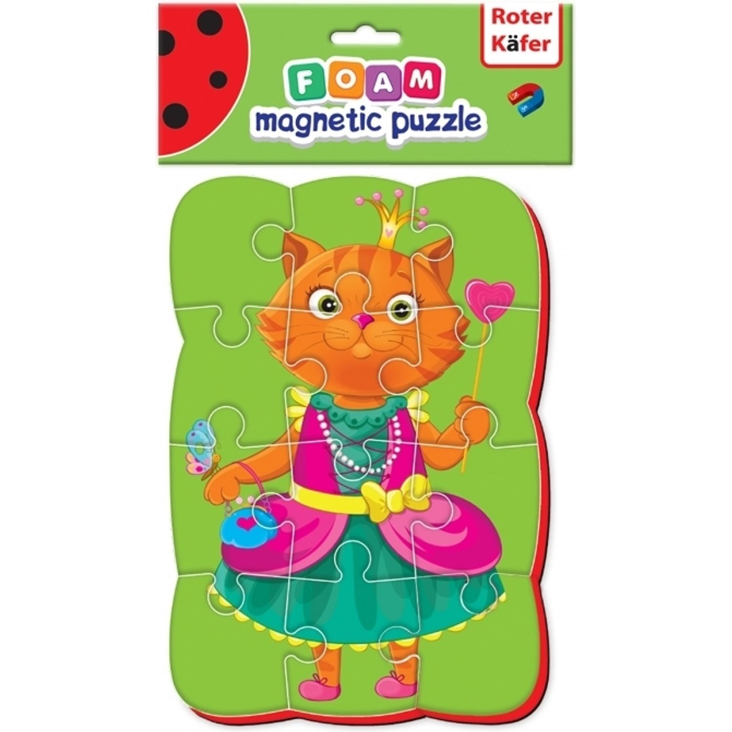 Puzzle magnetic A5 Pisica Roter Kafer RK1302-02 fotografia produsului View 2 L