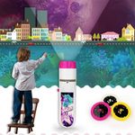 Lanterna proiector cu 3 diapozitive Unicorni Bambinice BN020 fotografia produsului View 6 S