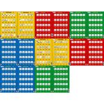 Set 16 Puzzle-uri 0 - 20, 25 Piese Larsen LRP47 fotografia produsului View 2 S