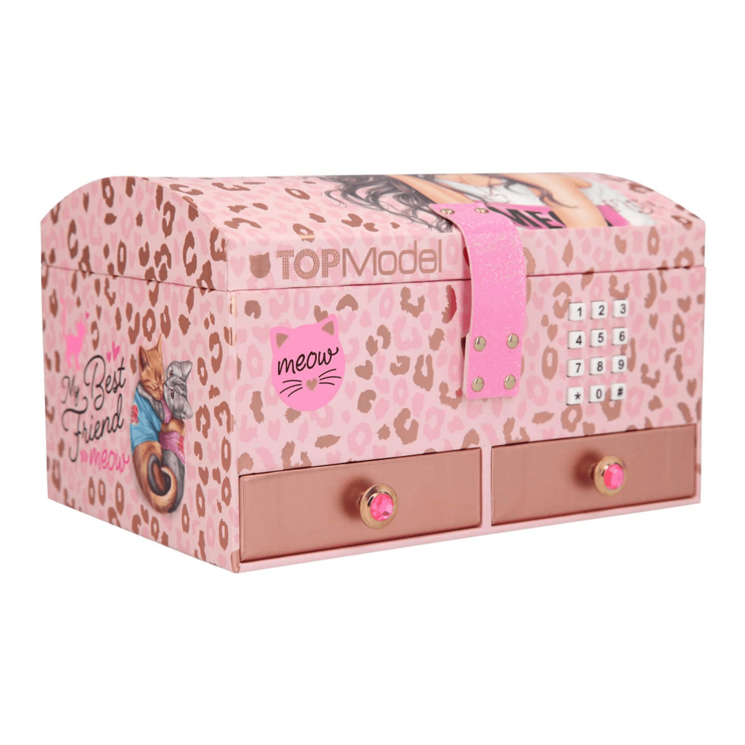 Cutie de Bijuterii mare cu cod Miju Top Model Depesche PT10864 fotografia produsului
