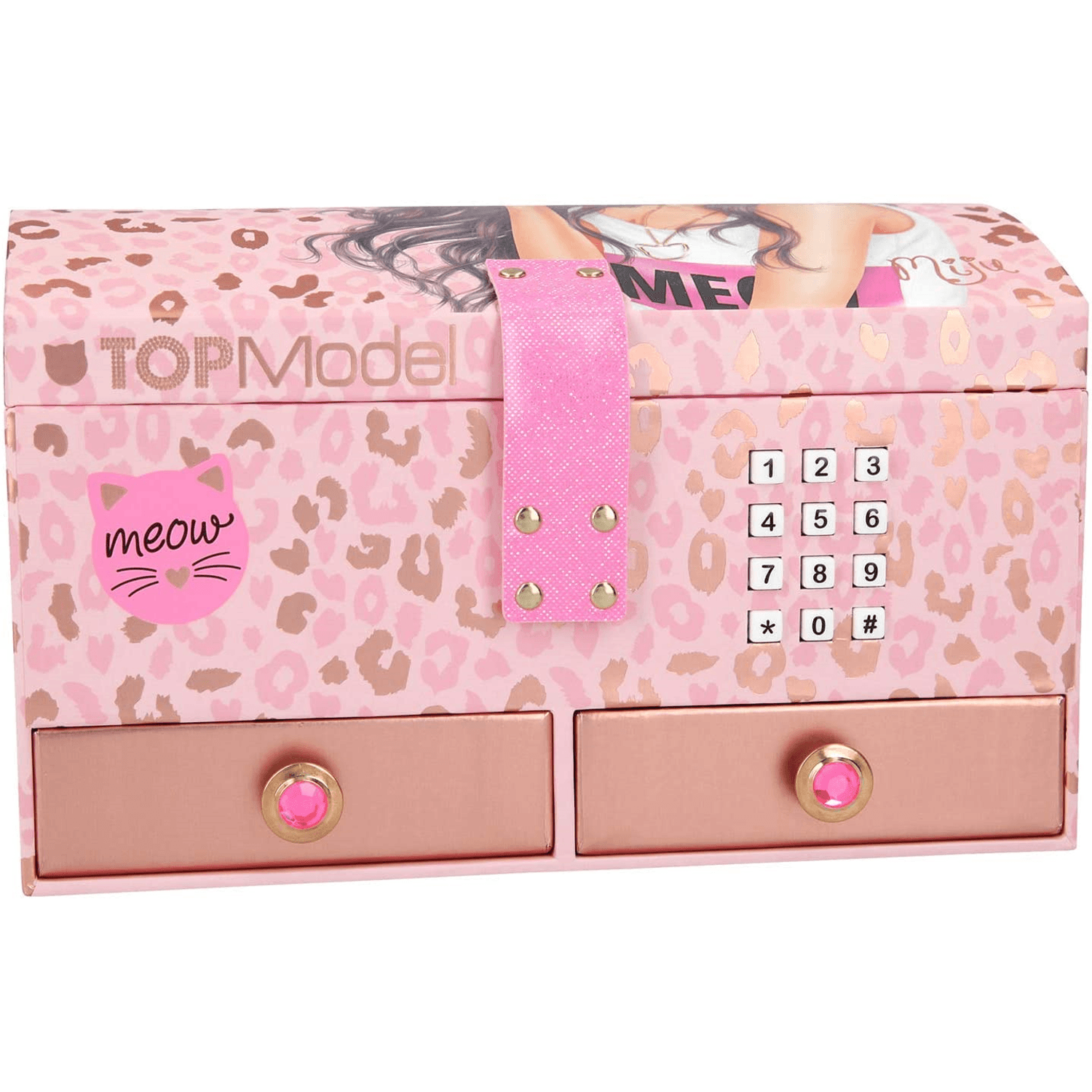 Cutie de Bijuterii mare cu cod Miju Top Model Depesche PT10864 fotografia produsului View 3 L