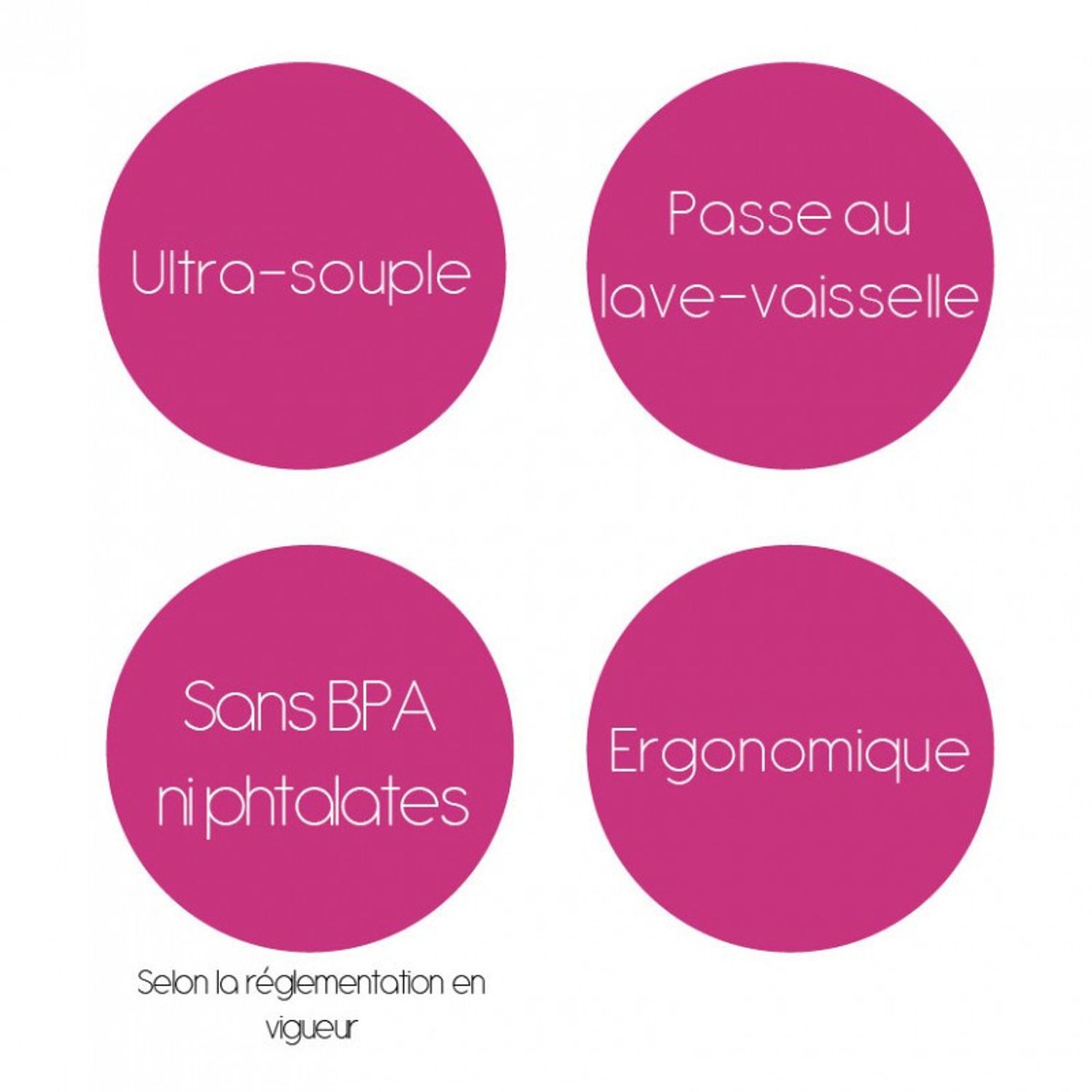 Set 2 lingurite cu varf moale Thermobaby-Emeraude fotografia produsului View 3 L