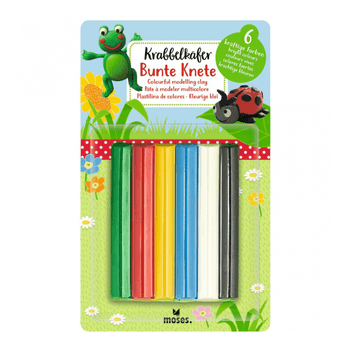 Set plastilina 6 culori moses ms16138