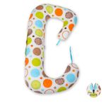 BabyNeeds - Perna 3 in 1 pentru gravide si bebelusi Soft Plus, Cerculete colorate fotografia produsului View 2 S