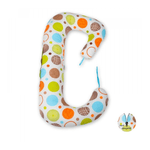 BabyNeeds - Perna 3 in 1 pentru gravide si bebelusi Soft Plus, Cerculete colorate fotografia produsului