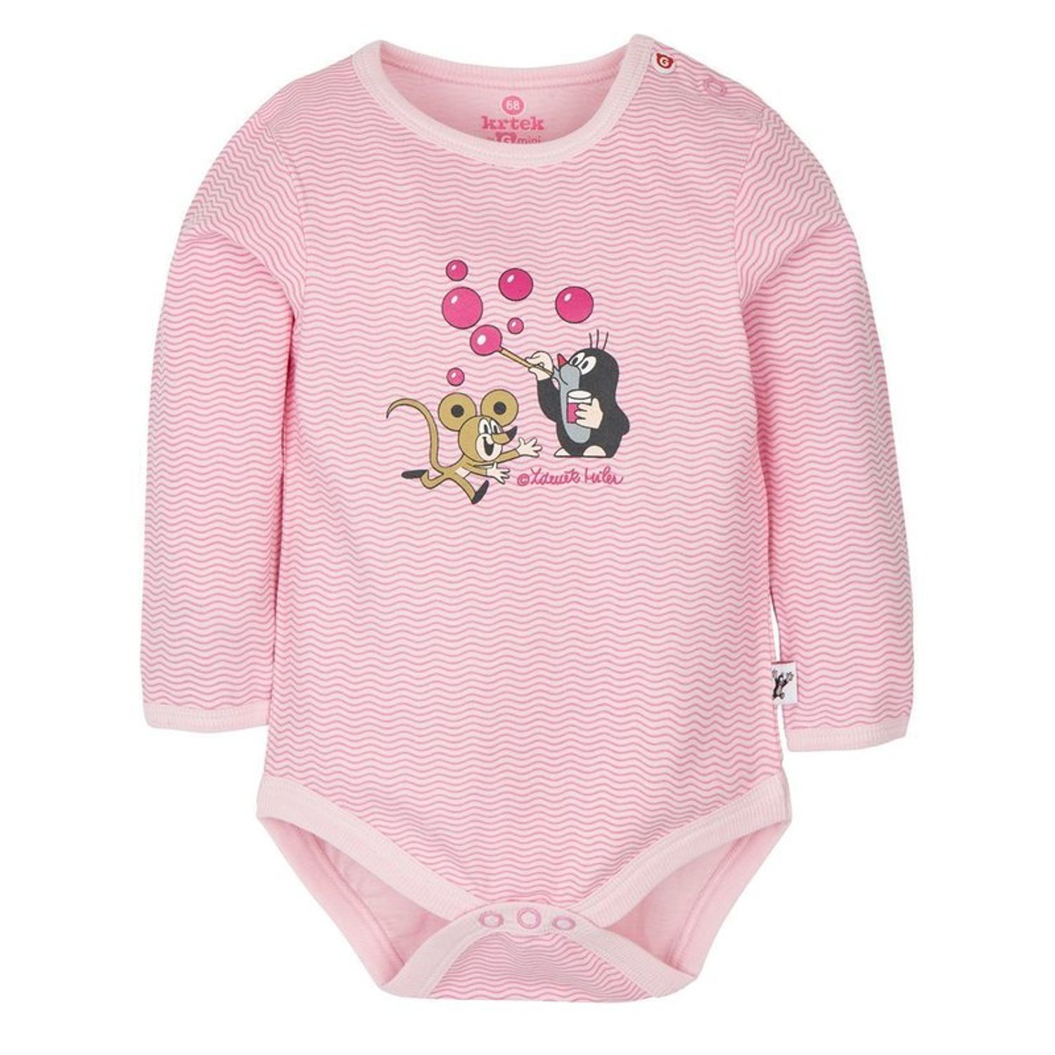 Gmini Body cu maneca lunga Stripes and Bubbles fotografia produsului View 2 L