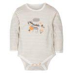 Gmini Body cu maneca lunga Stripes and Reindeer fotografia produsului View 2 S