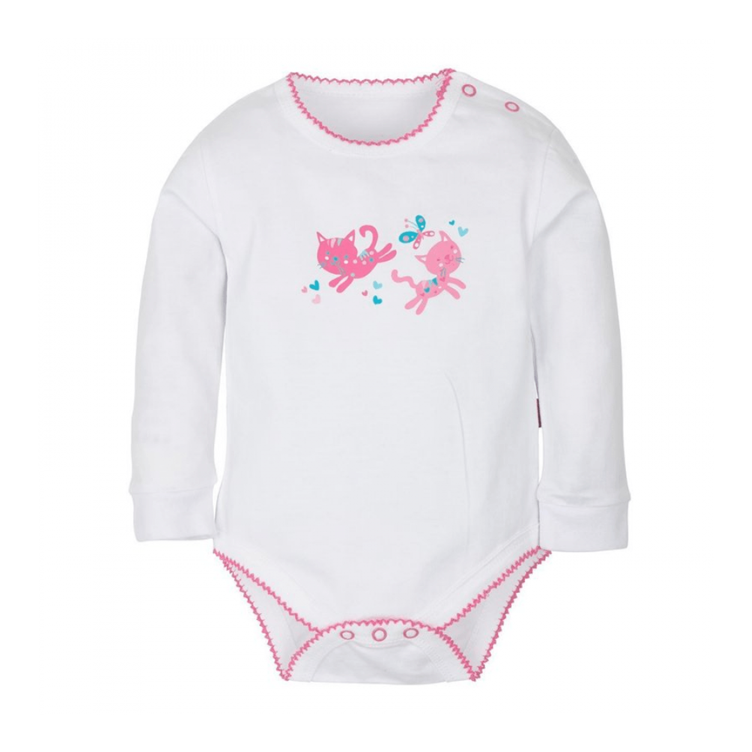 Gmini Body cu maneca lunga White Kitty fotografia produsului