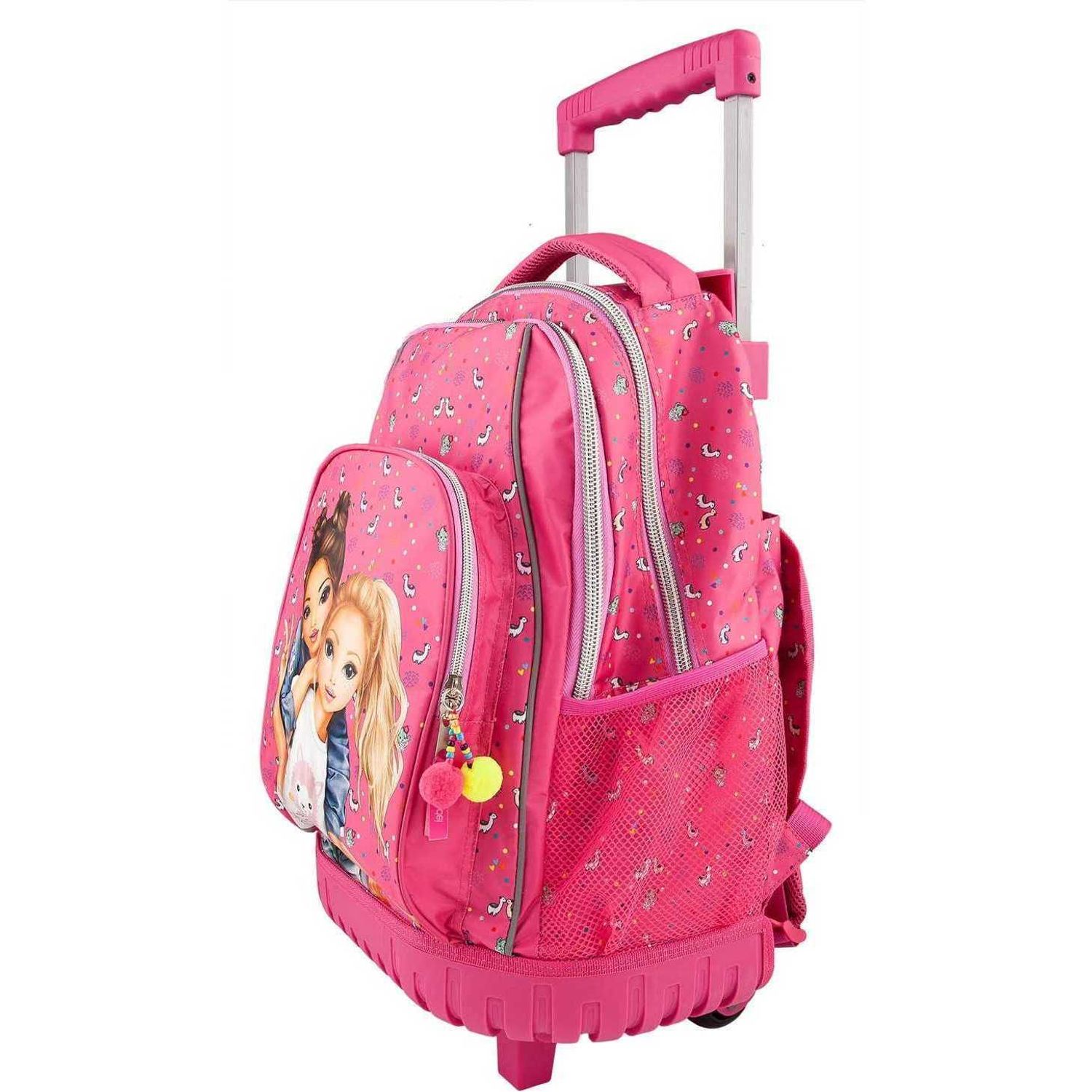 Ghiozdan Troller Top Model Pink Alpaca Depesche PT10360 fotografia produsului View 4 L