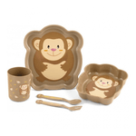 Set pentru masa 5 piese Maimutica Lulabi 7973095 fotografia produsului