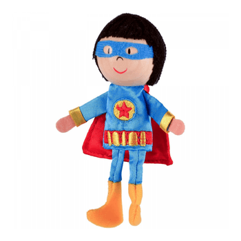 Marioneta pentru deget baiat supererou fiesta crafts fcg-1053