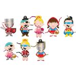 Joc creativ de cusut Personaje Fiesta Crafts FCT-2808 fotografia produsului View 5 S