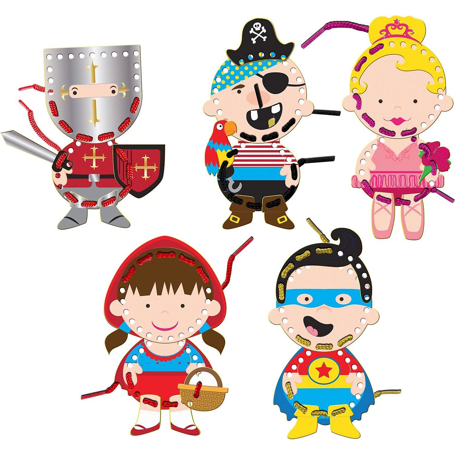 Joc creativ de cusut Personaje Fiesta Crafts FCT-2808 fotografia produsului View 3 L