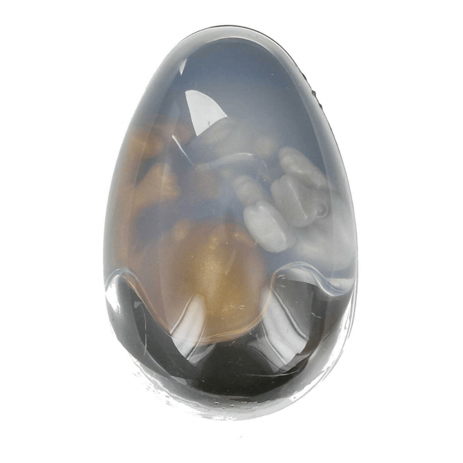 Ou slime cu figurina extraterestru Keycraft KCNV110_Argintiu fotografia produsului