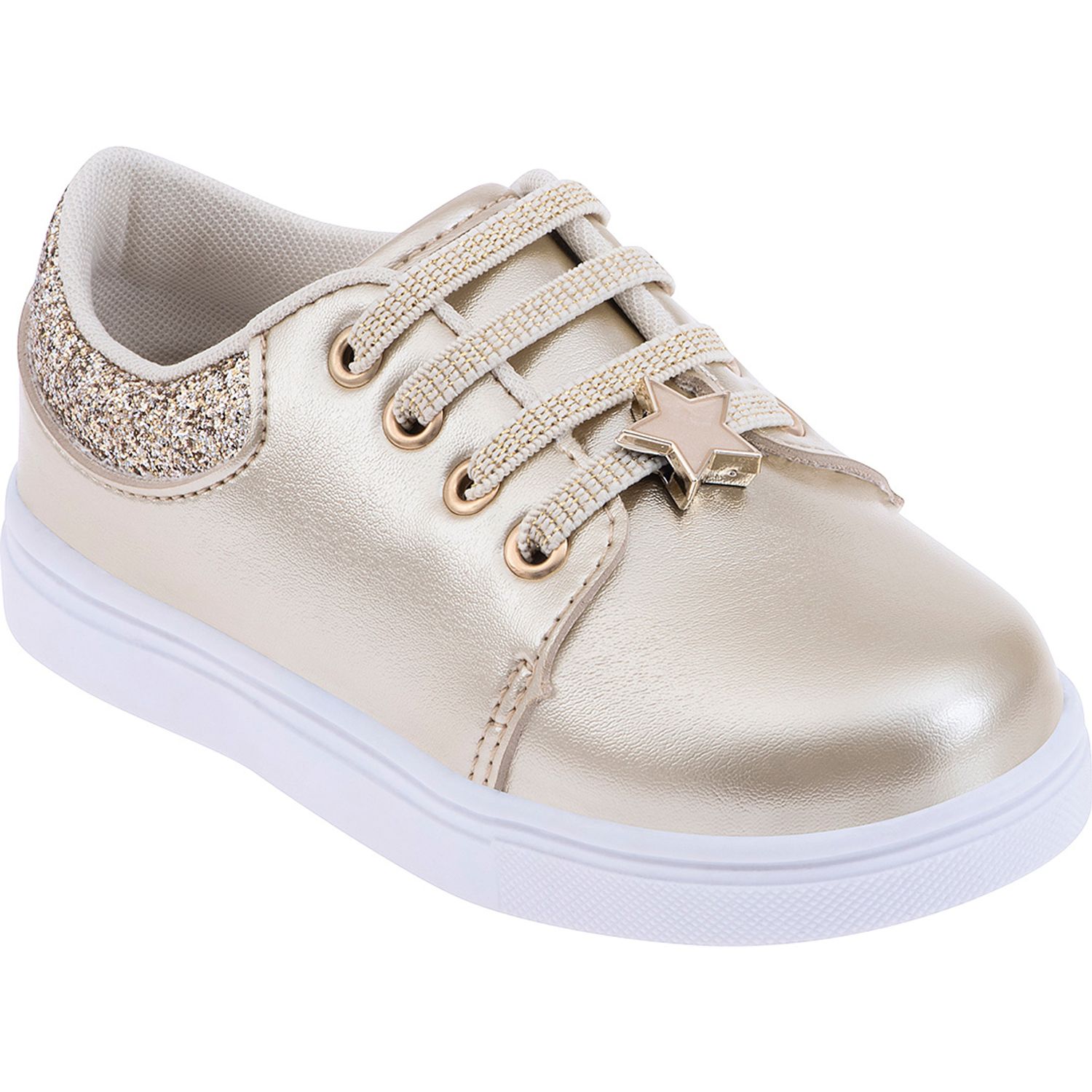 Pantofi fetite cu steluta Pimpolho PP33485_Auriu_27 fotografia produsului View 2 L