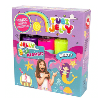 Set Tubi Jelly cu 3 culori - Sirena Tuban TU3316