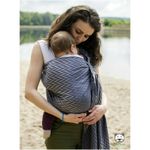 Luna Dream - Sling cu inel 2.1 m, Herringbone Grey fotografia produsului View 2 S