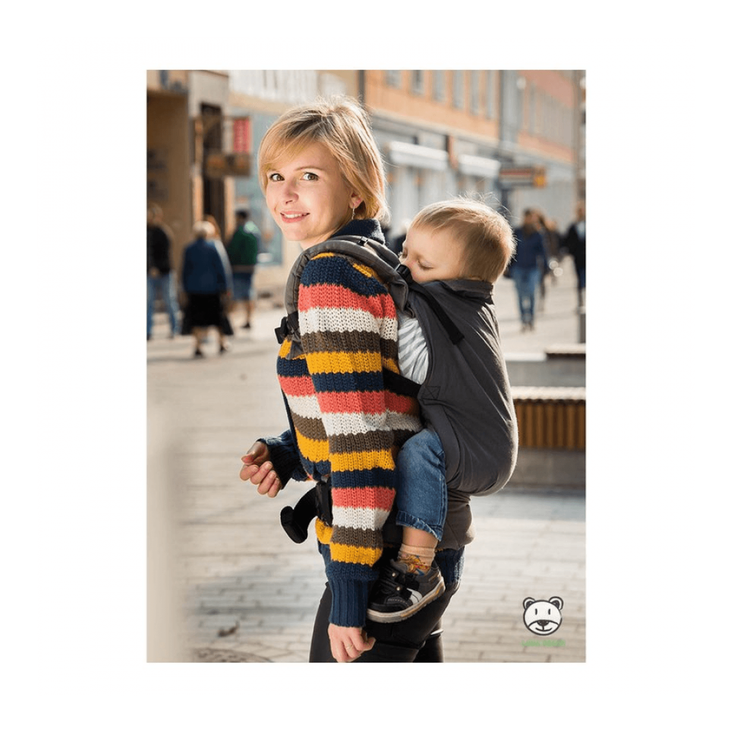 Luna Dream - Marsupiu ergonomic 2 in 1, Grey fotografia produsului