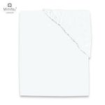 MimiNu - Cearceaf Jerse cu elastic, 140X70 cm, White fotografia produsului View 2 S