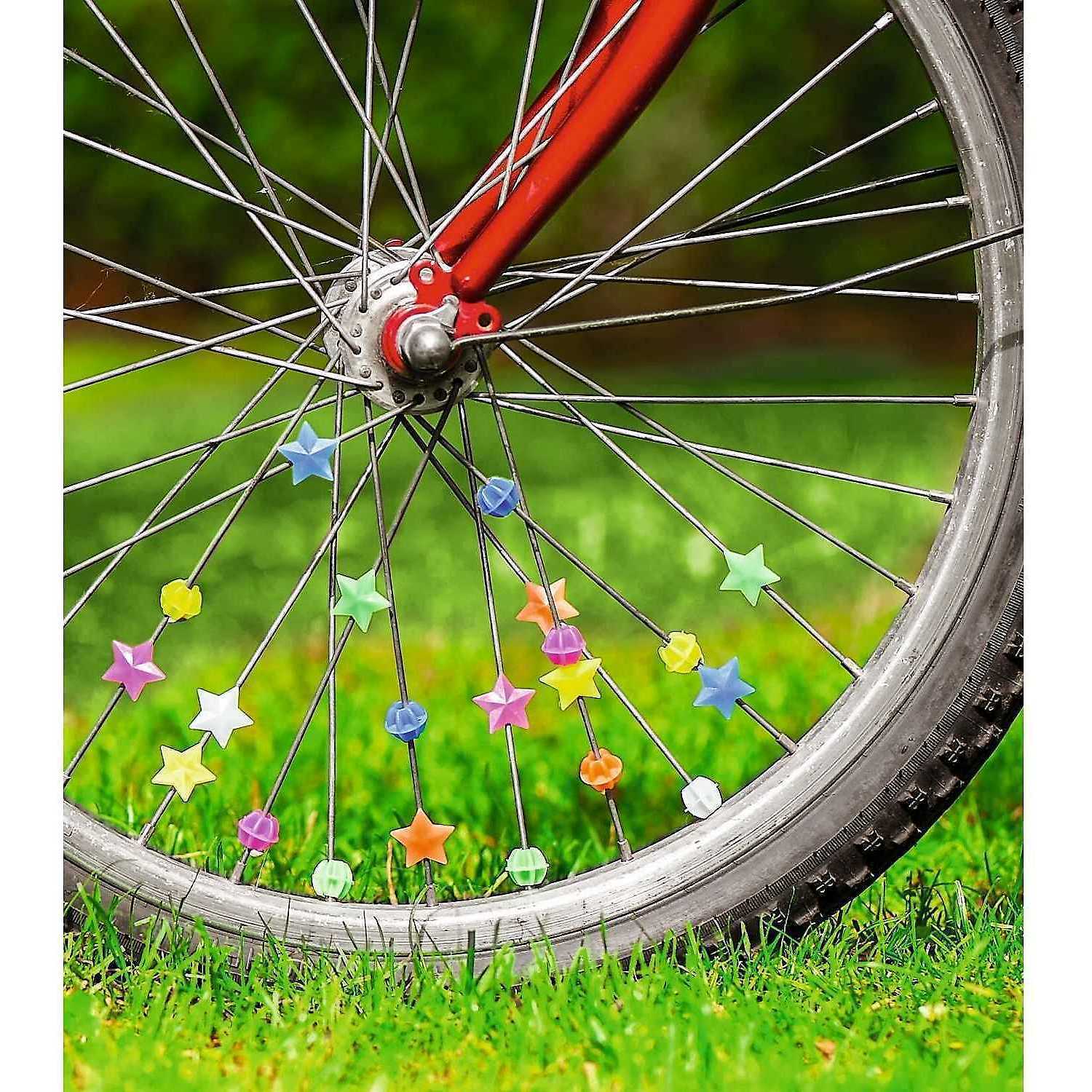 Set 36 ornamente spite bicicleta Moses MS38087_Stelute fotografia produsului View 3 L