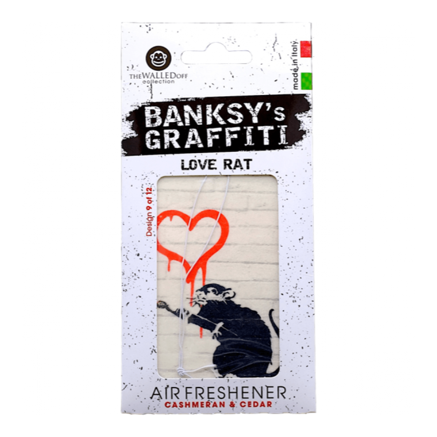 Odorizant auto Love Rat Banksy UB27009 fotografia produsului