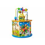 Lean Toys - Cub din lemn cu activitati fotografia produsului View 2 S