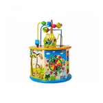 Lean Toys - Cub din lemn cu activitati fotografia produsului