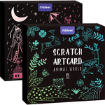 Set Scratch art Animal, 15 piese Mideer MD4083 fotografia produsului View 4 S