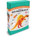 Kit constructie lemn si argila - Spinosaurus Fiesta Crafts FCT-2958 fotografia produsului View 4 S
