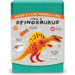 Kit constructie lemn si argila - Spinosaurus Fiesta Crafts FCT-2958 fotografia produsului View 2 S