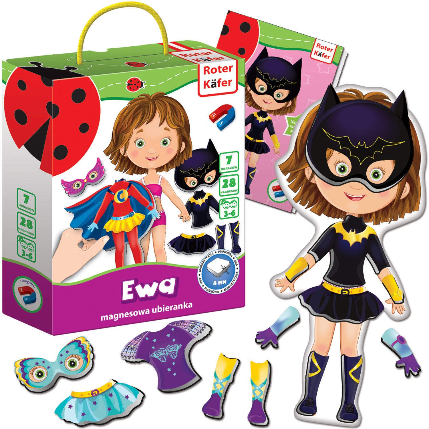 Joc educativ magnetic Eva Roter Kafer RK2010-01 fotografia produsului View 2 L
