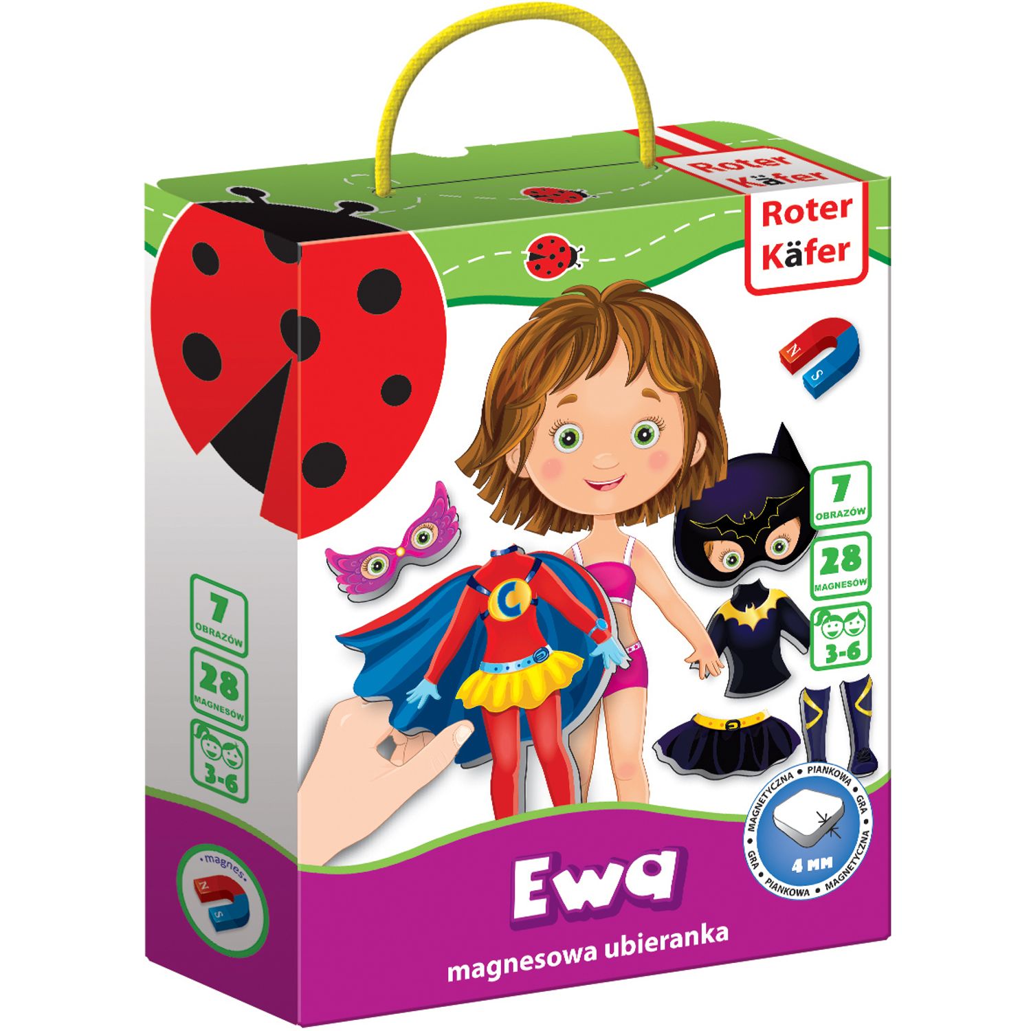 Joc educativ magnetic Eva Roter Kafer RK2010-01 fotografia produsului View 4 L