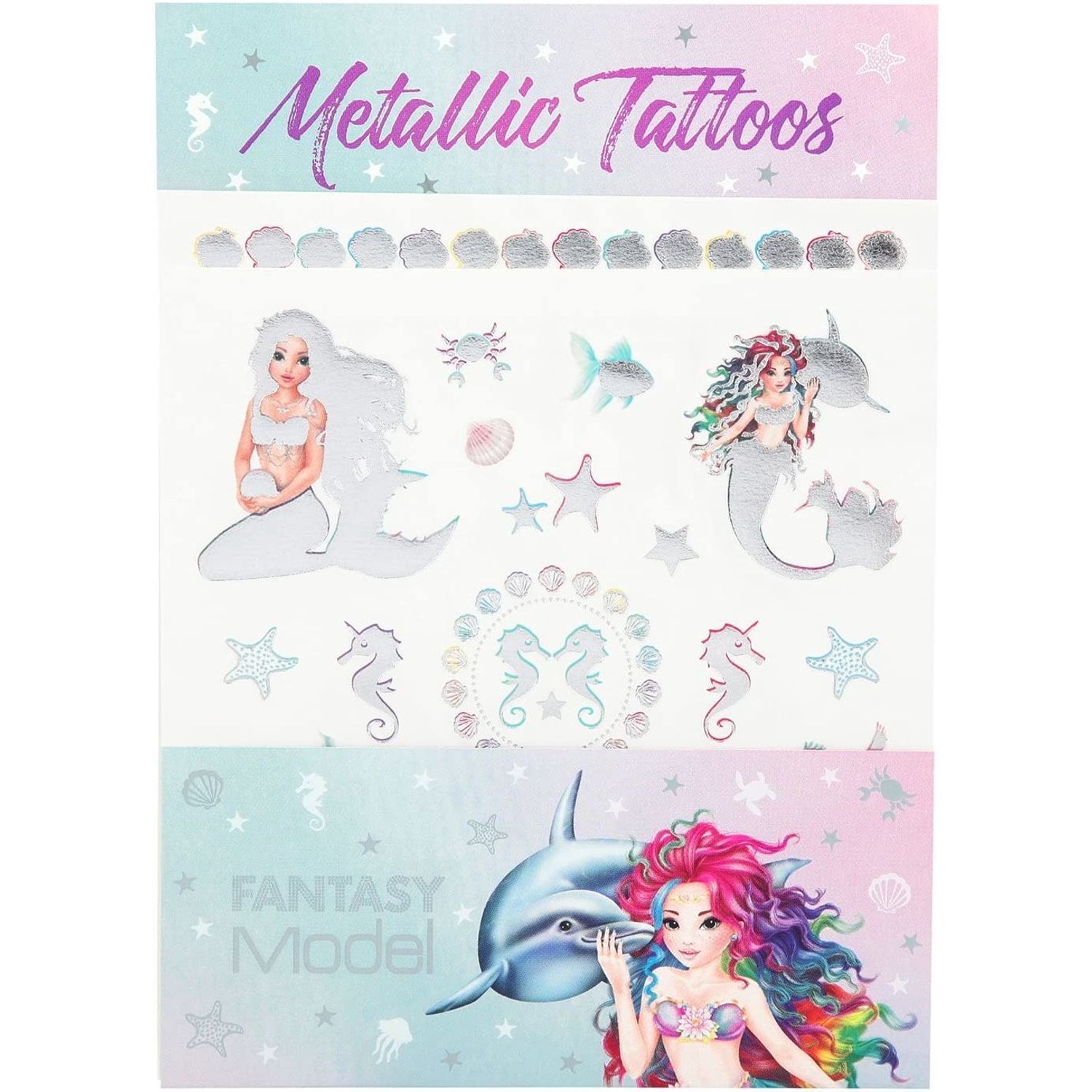 Set tatuaje metalice Depesche PT10040 fotografia produsului View 2 L