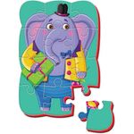 Puzzle magnetic A5 Elefant Roter Kafer RK1302-03 fotografia produsului View 3 S