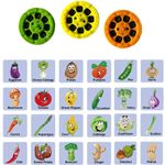 Lanterna proiector cu 3 diapozitive Legume Bambinice BN018 fotografia produsului View 5 S