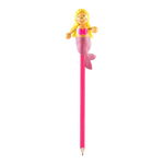 Creion cu figurina lemn Sirena Fiesta Crafts FCP-5010 fotografia produsului
