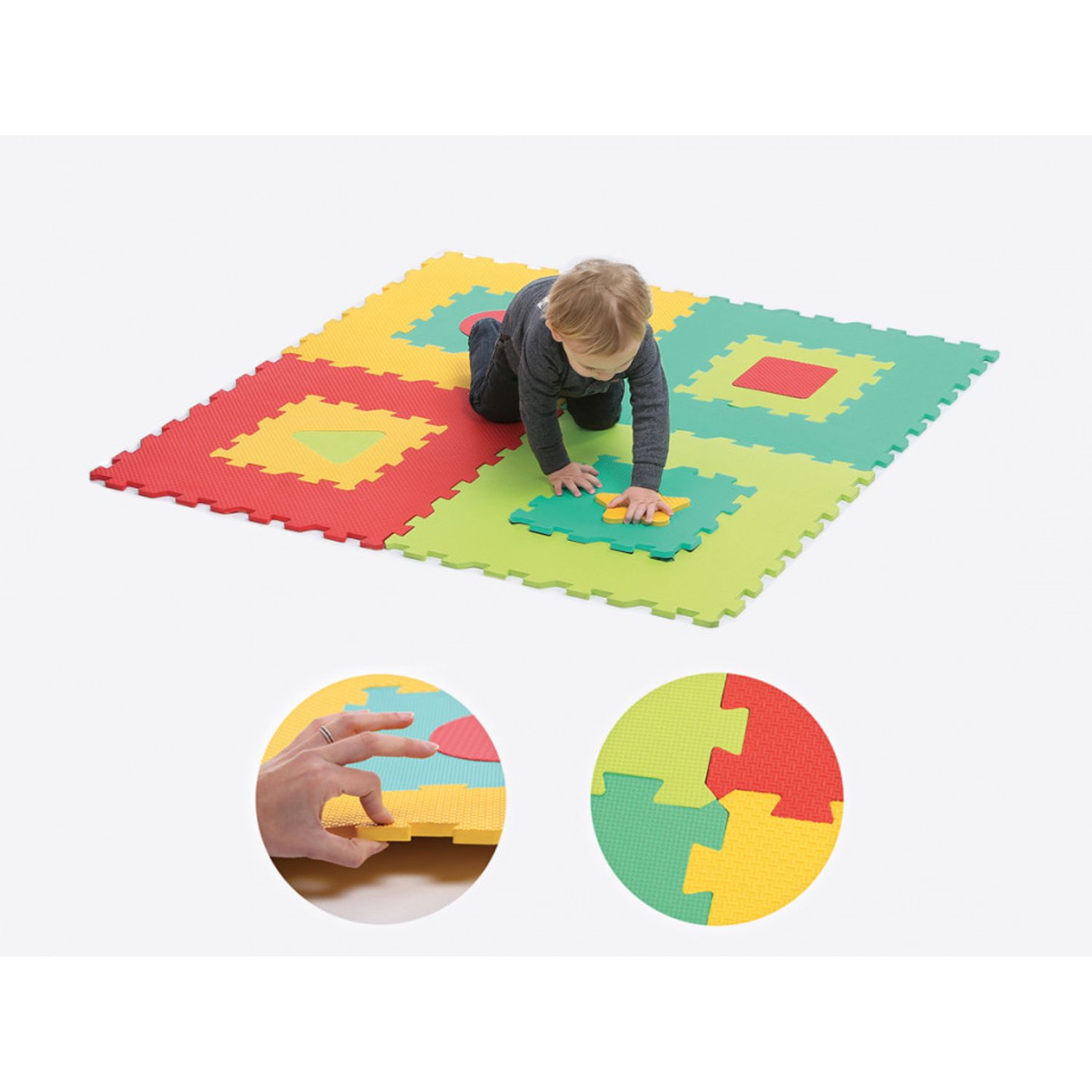 Ludi Covoras din spuma Forme Geometrice fotografia produsului View 2 L