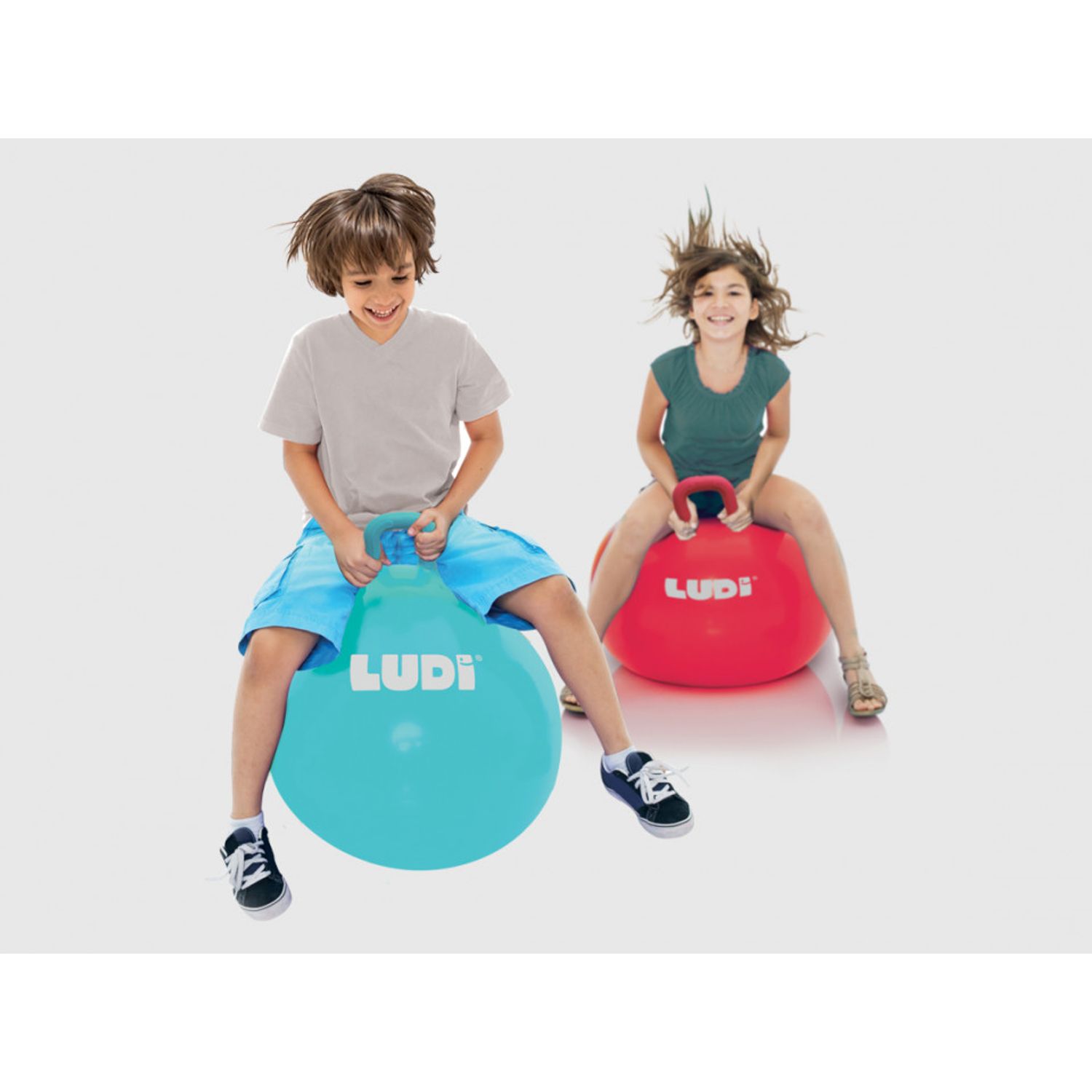 LUDI Minge saltareata BLUE 55 cm fotografia produsului View 5 L
