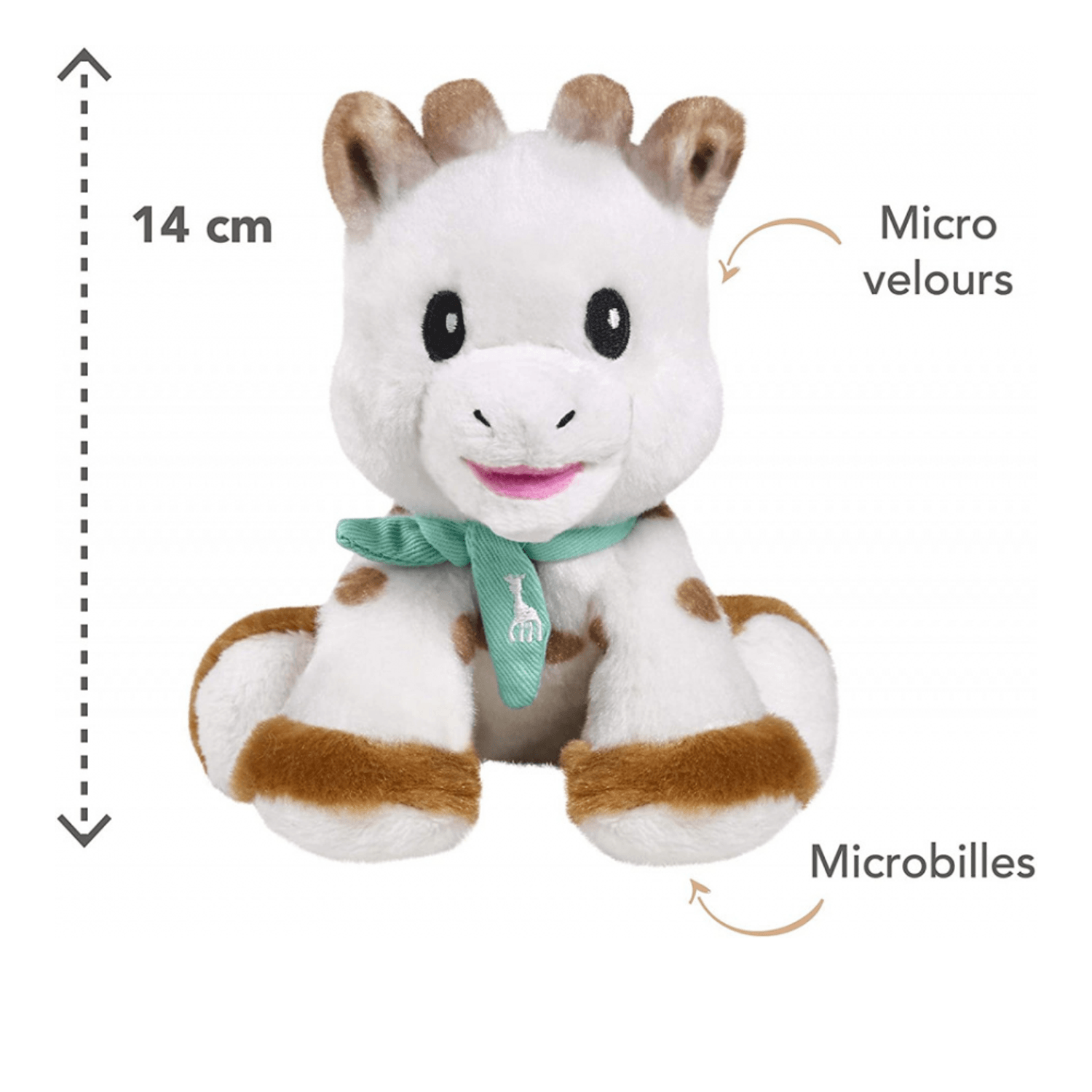 Vulli Plus Sophie bebelus 14 cm fotografia produsului