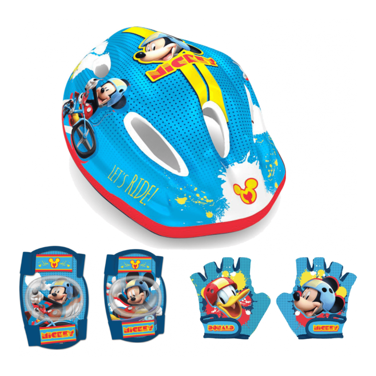 Set Casca, protectie cotiere genunchiere si manusi Mickey Seven SVP3302845 fotografia produsului
