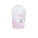 Patura de infasat Klups Teddy Pink K071 fotografia produsului
