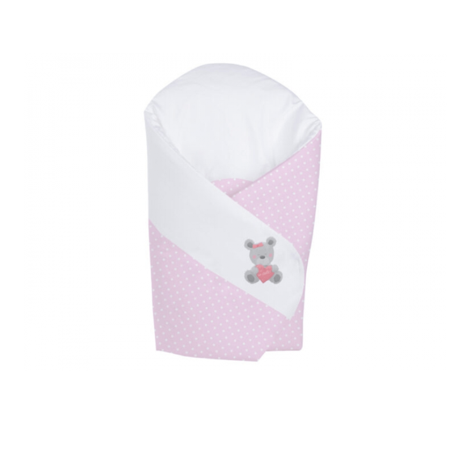 Patura de infasat Klups Teddy Pink K071 fotografia produsului