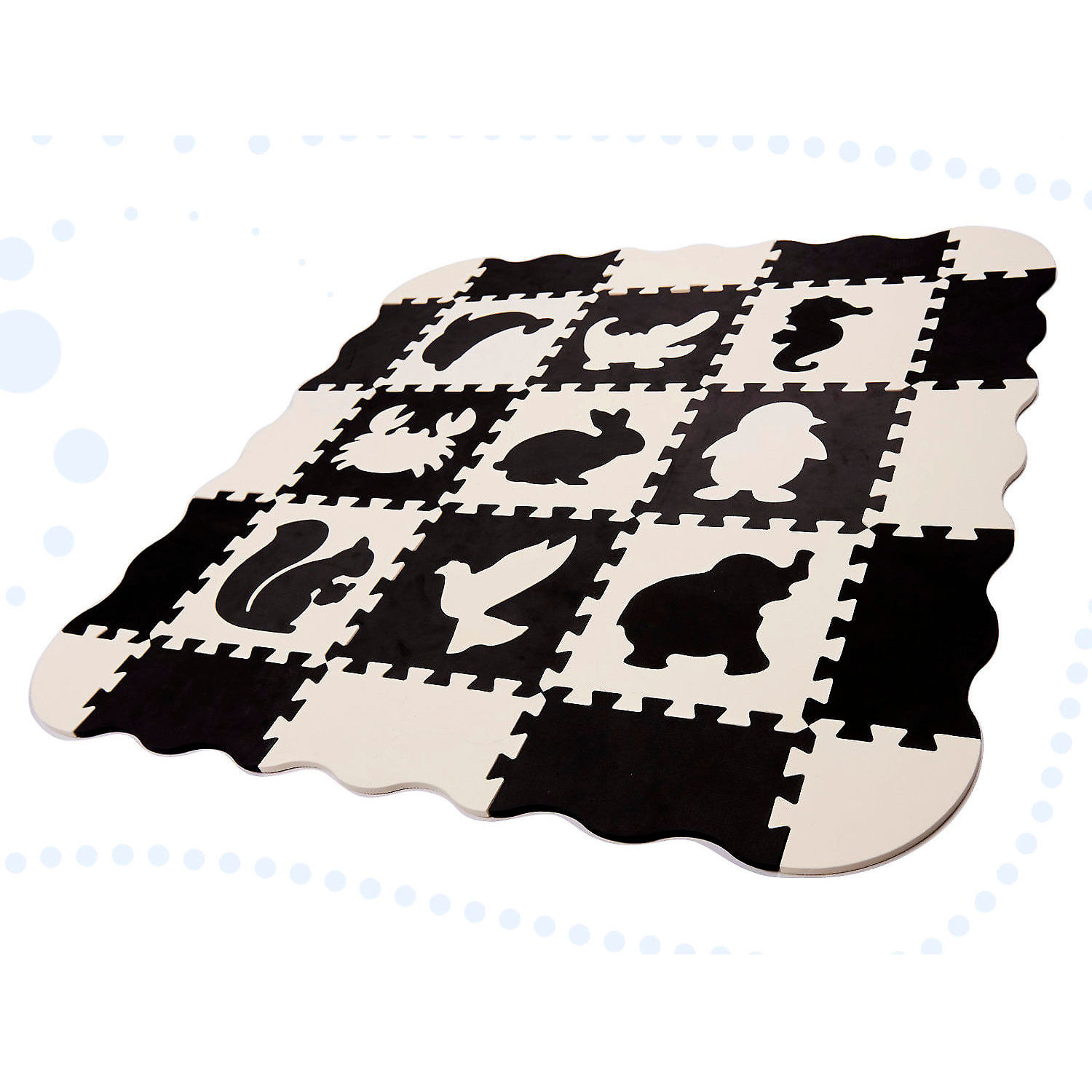 Covor puzzle cu laterale 25 piese Ikonka IK17566 fotografia produsului View 10 L