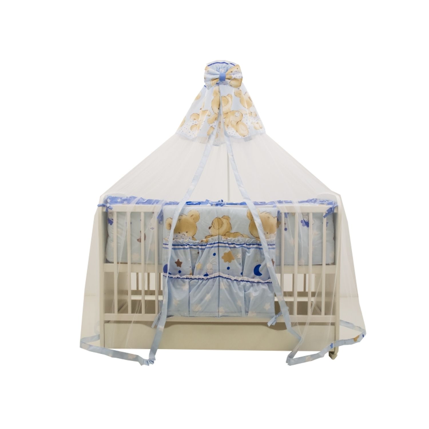 Buzunar Patut MyKids Teddy Hug Blue fotografia produsului View 2 L