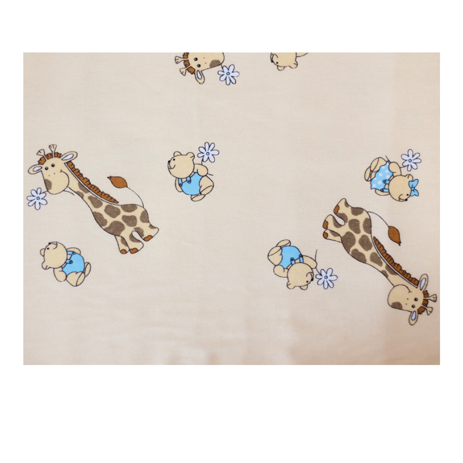 Aparatoare Laterala MyKids Mini Giraffe Crem 120x60 fotografia produsului